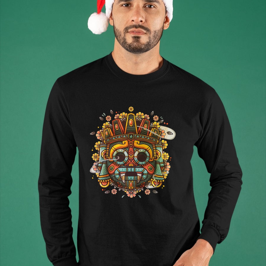 Native American T-Shirts, Vintage Native American Unisex T-Shirt/Hoodie/Sweatshirt HLT00 - Ponca Tribe Native American Indian Respect Skull Design T-Shirt