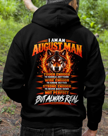 AUGUST – NOT PERFECT BUT ALWAYS REAL , WOLF SHIRT - FOR MAN - TLEE08 (SKU2610-56-08)