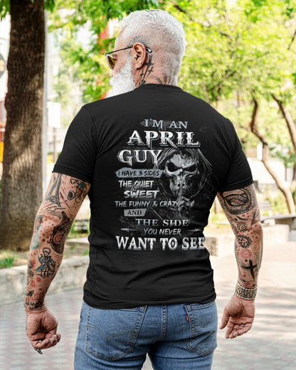 APRIL - I HAVE 3 SIDES - T-SHIRT FOR MAN - TLEE04 (SKU07-60-04)