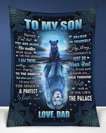 Special Gift For Your Son Blanket - From Dad (SKUB11-151)