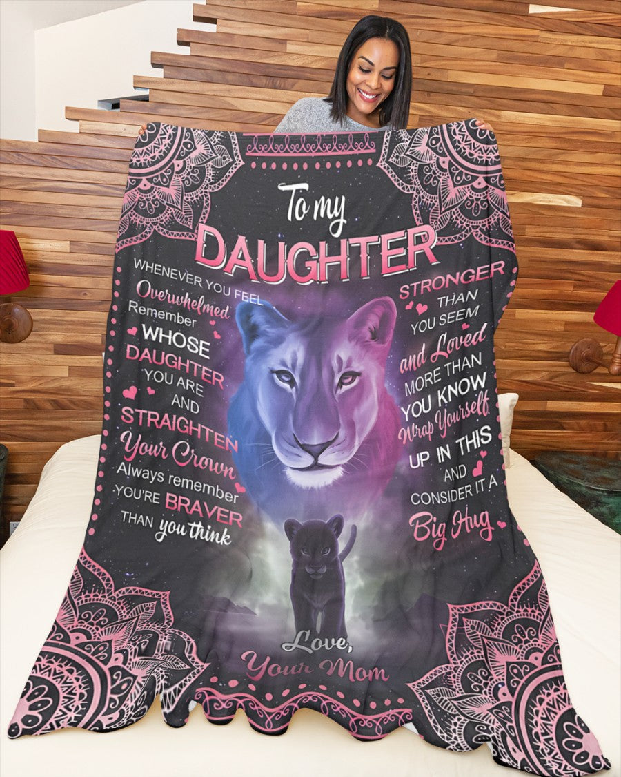 Special Gift For Your Daughter Blanket - From Mom (SKUB11-04) FULL