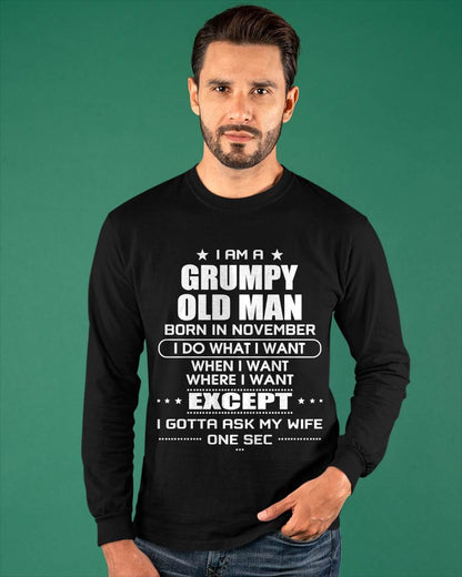 NOVEMBER - MUST-HAVE SHIRT FOR EVERY HUSBAND – FUNNY, BOLD & SO TRUE - TLEE11 ( SKU10-90-11 )