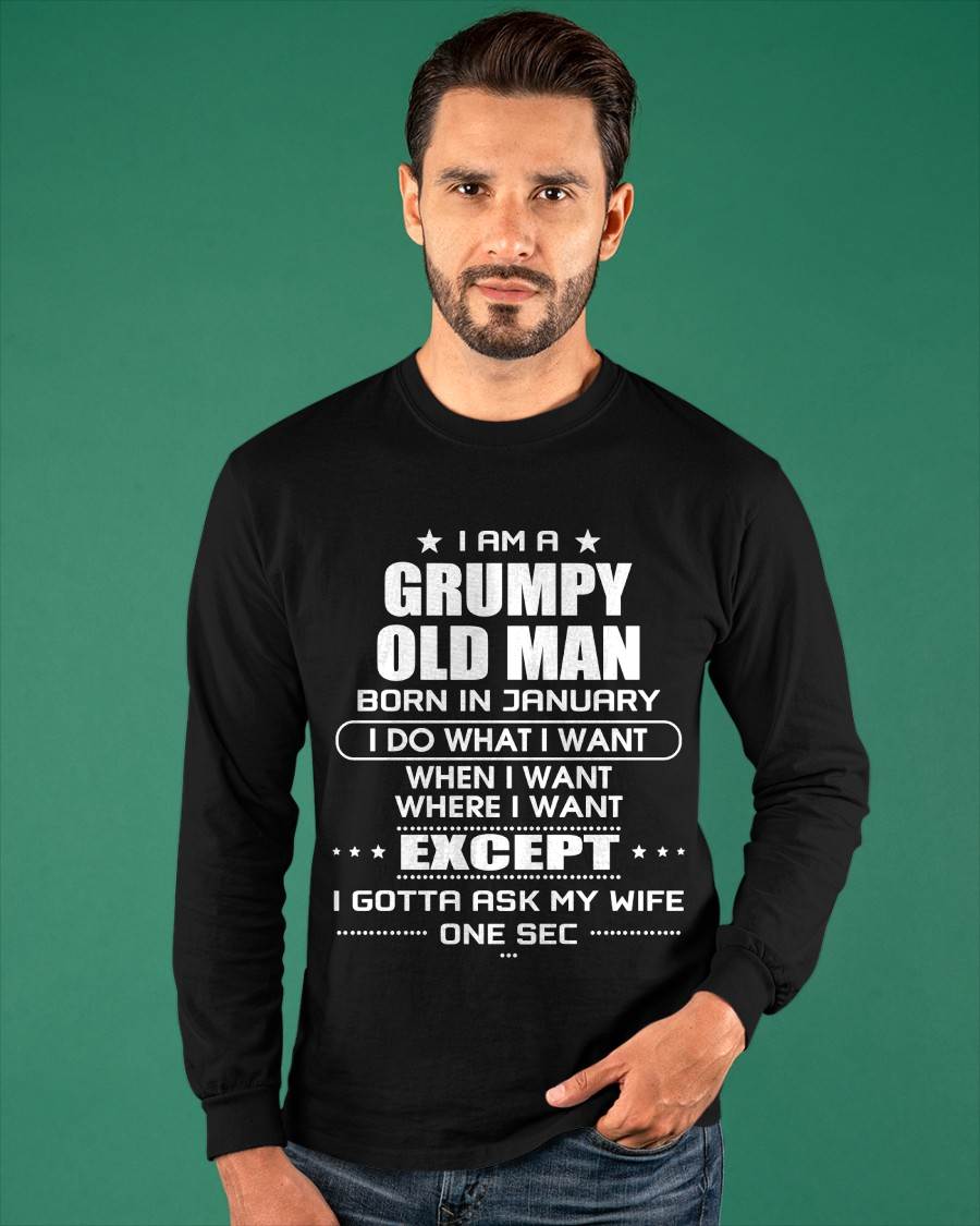 JANUARY - MUST-HAVE SHIRT FOR EVERY HUSBAND – FUNNY, BOLD & SO TRUE - TLEE01 ( SKU10-90-01 )