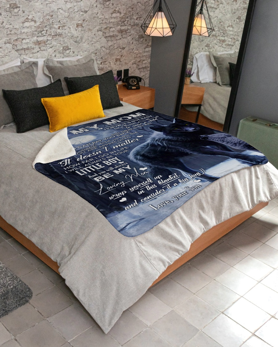 Special gift for Mother - from Son - Blanket