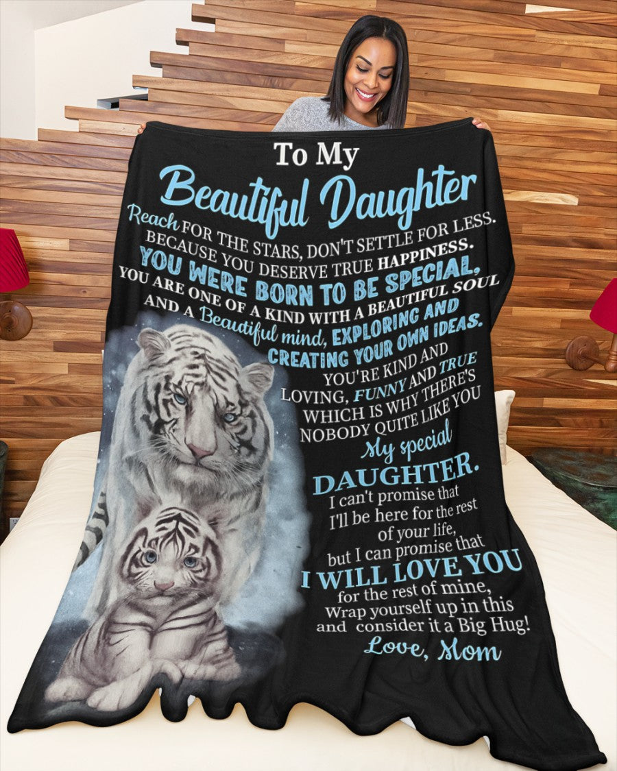 Special Gift For Your Daughter Blanket - From Mom (SKUB10-113) FULL