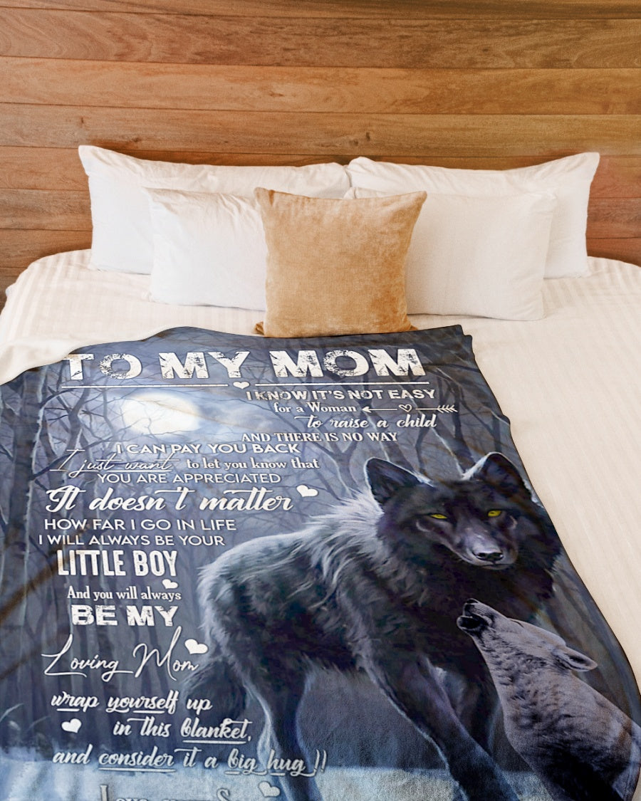 Special gift for Mother - from Son - Blanket