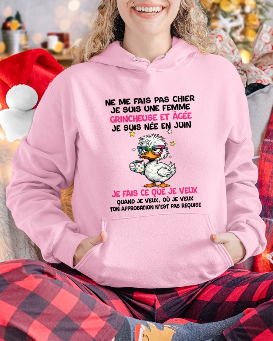 JE SUIS UNE FILLE DE JUIN - POUR FEMME - TLEE06 (SKU2604-117-06)