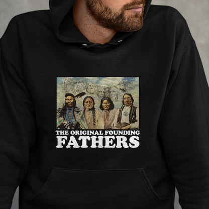 Native American T-Shirts, Vintage Native American Unisex T-Shirt/Hoodie/Sweatshirt HLT00 - The Original Founding Fathers Native American T-Shirt (4)