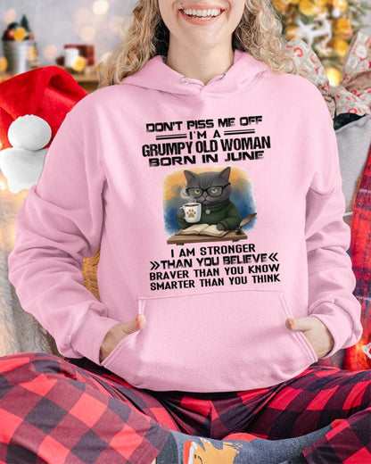 JUNE - DON'T PISS ME OFF I'M A GRUMPY OLD WOMAN - FOR WOMEN - TLEE06 (SKU09-123-06)