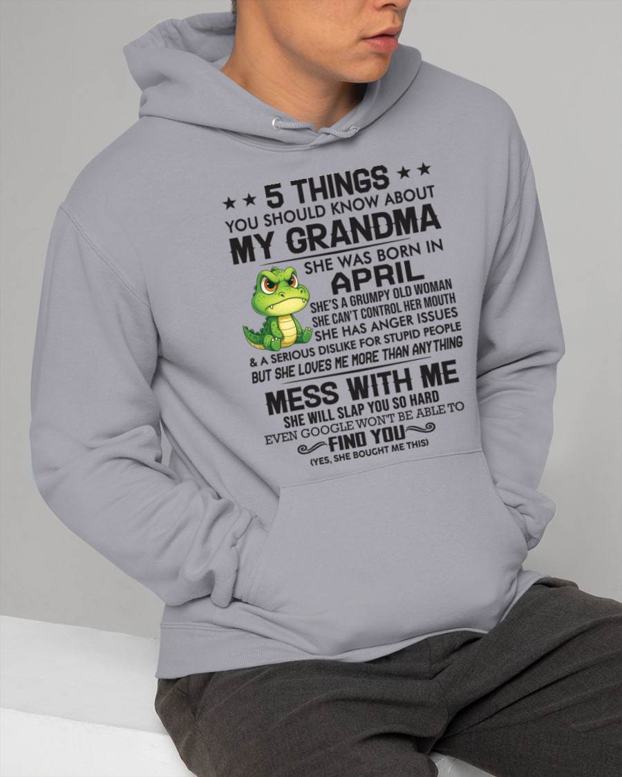 APRIL GRANDMAS ARE DIFFERENT - FROM GRANDMA - TLEE04 (SKU10-06-04)