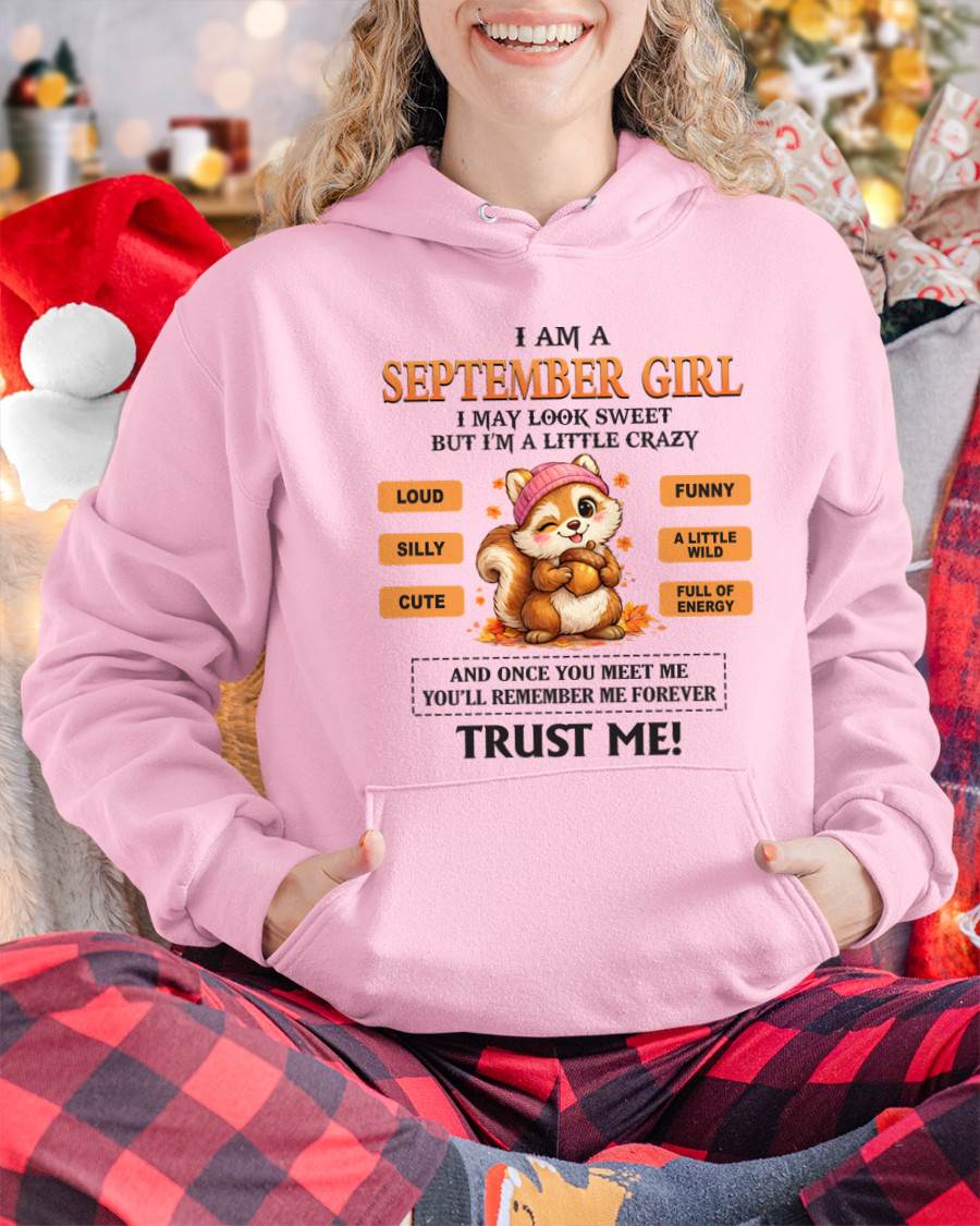 SEPTEMBER GIRL - SWEET BUT A LITTLE CRAZY AND FULL OF ENERGY - FOR WOMEN - TLEE09 (SKU2603-126-09)