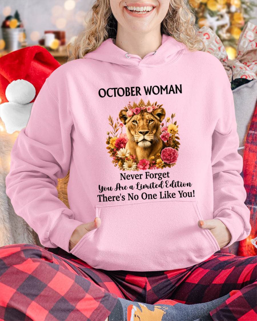 OCTOBER WOMAN – PROUD TO BE DIFFERENT - FOR WOMEN - TLEE10 (SKU2607-74-10)