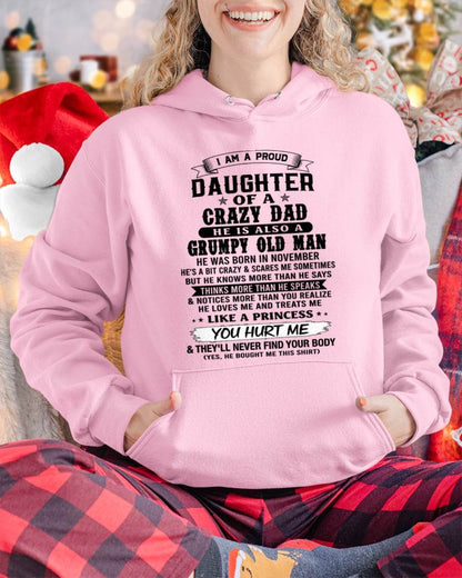 NOVEMBER - PROUD DAUGHTER OF DAD - FROM DAD - TLEE11 (SKU2606-209-11)