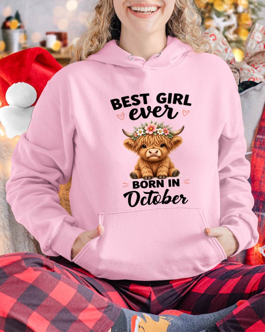 OCTOBER - BEST GIRL EVER - FOR WOMEN - TLEE10 (SKU2607-198-10)