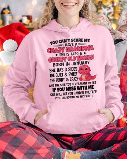 JANUARY - YOU CAN'T SCARE ME I HAVE A CRAZY GRANDMA - FROM GRANDMA - TLEE01 (SKU09-114-01)