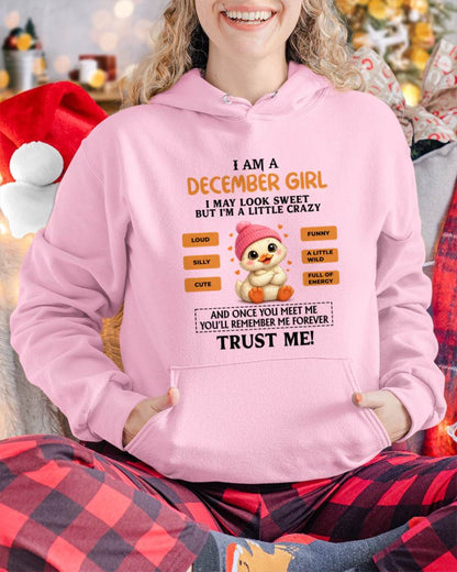 DECEMBER GIRL - SWEET, LOUD, AND A LITTLE WILD, FULL OF LIFE AND ENERGY - FOR WOMEN - TLEE12 (SKU2603-200-12)