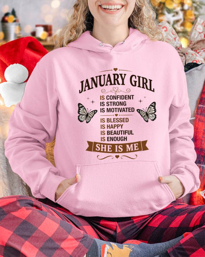 JANUARY GIRL – FAITH, STRENGTH & BEAUTY - FOR WOMEN - TLEE01 (SKU2605-378-01)