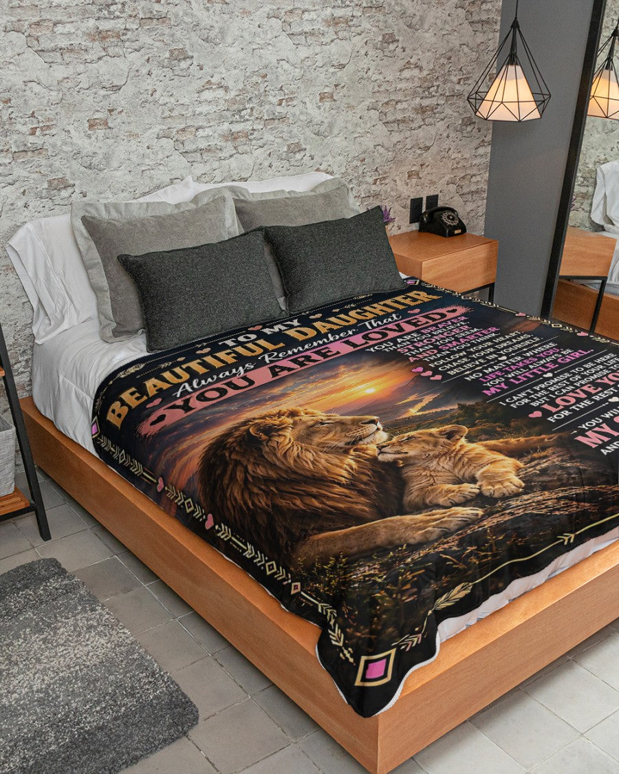Special Gift For Your Daughter Blanket - From Dad (SKU2609-61)