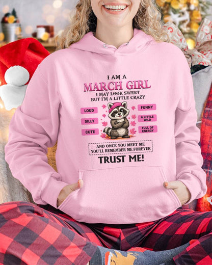MARCH GIRL - I MAY LOOK SWEET BUT I’M A LITTLE CRAZY - FOR WOMEN - TLEE03 (SKU2603-80-03)