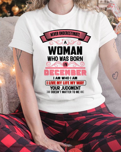 DECEMBER - I AM WHO I AM — CONFIDENT, INDEPENDENT, AND UNAPOLOGETIC - FOR WOMEN - TLEE12 (SKU2602-91-12)