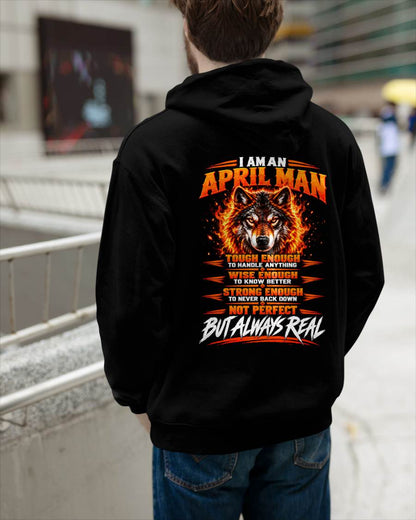 APRIL – NOT PERFECT BUT ALWAYS REAL , WOLF SHIRT - FOR MAN - TLEE04 (SKU2610-56-04)