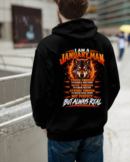 JANUARY – NOT PERFECT BUT ALWAYS REAL , WOLF SHIRT - FOR MAN - TLEE01 (SKU2610-56-01)