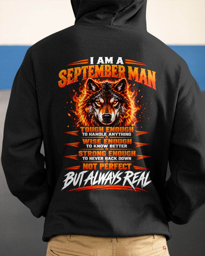 SEPTEMBER – NOT PERFECT BUT ALWAYS REAL , WOLF SHIRT - FOR MAN - TLEE09 (SKU2610-56-09)