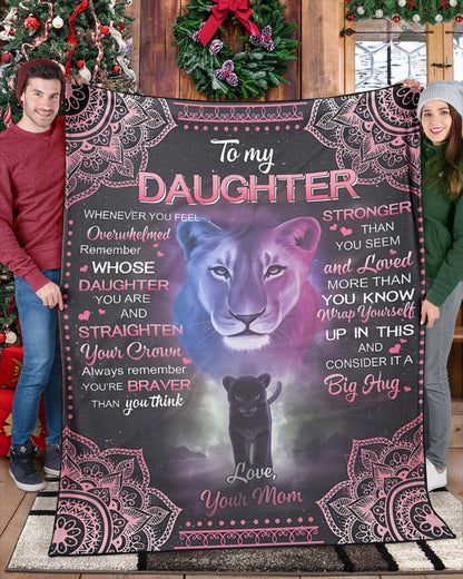 Special Gift For Your Daughter Blanket - From Mom (SKUB11-04) FULL