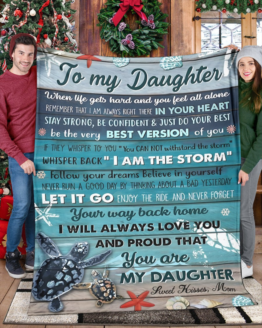 Special Gift For Your Daughter Blanket - From Mom