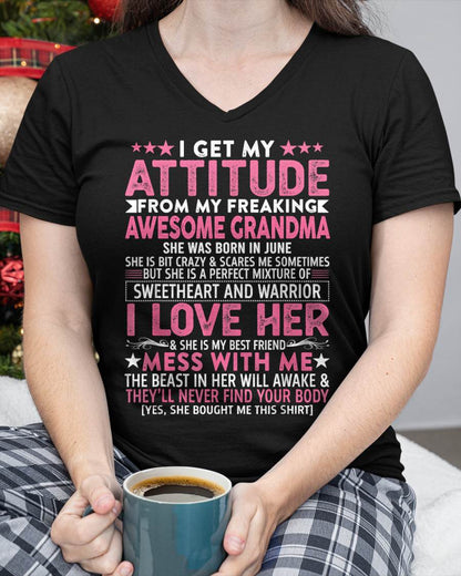 JUNE - I GET MY ATTITUDE FROM MY FREAKING AWESOME GRANDMA - FROM GRANDMA - TLEE06 (SKU07-163-06)