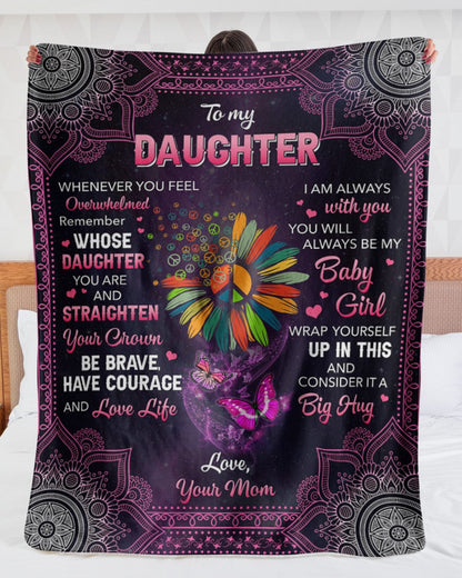 Special Gift For Your Daughter Blanket - From Mom