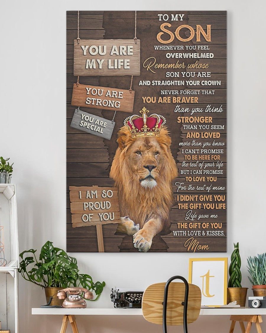 To My Daughter From Mom Canvas (SKUC07-21)