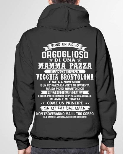 NOVEMBRE / FIGLIO DI UNA MAMMA PAZZA - REGALO DA MAMMA  - TLEE11 (SKU2606-204-11)