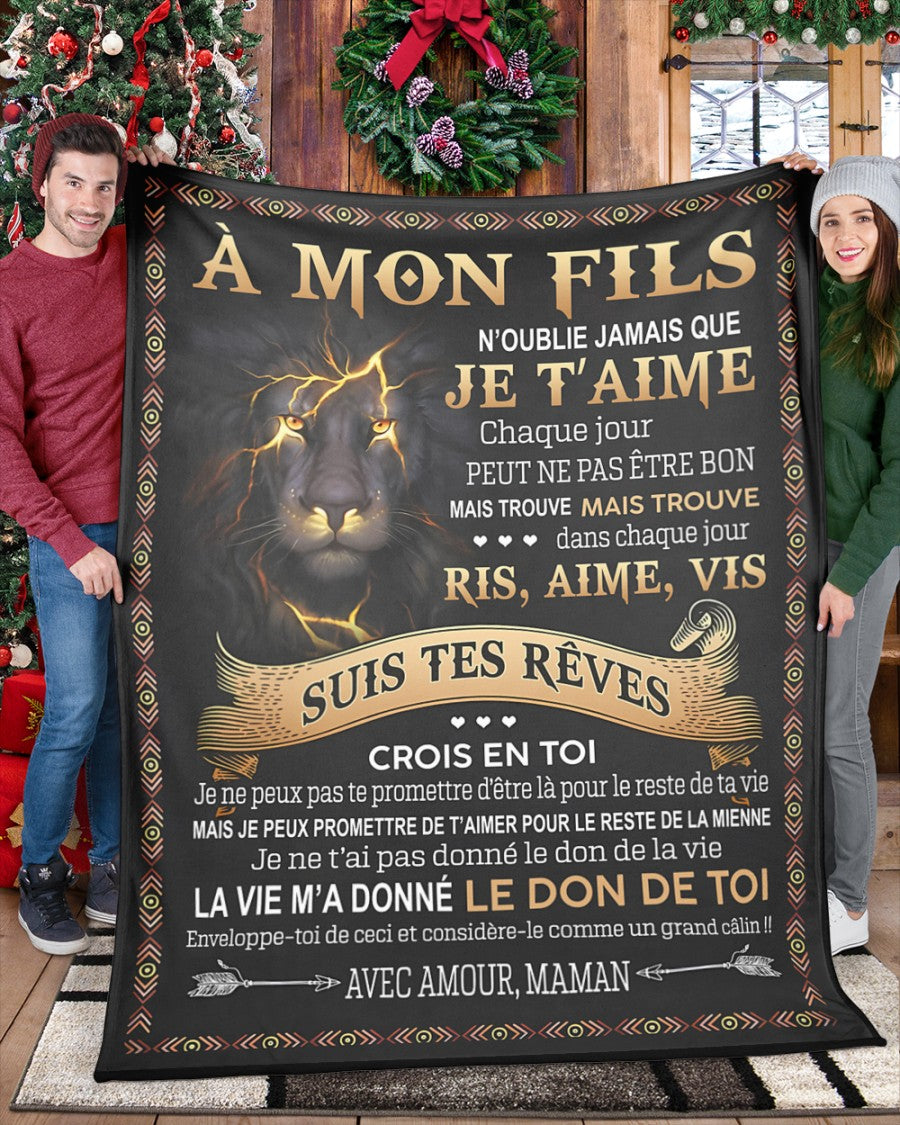 Cadeau Spécial Pour Ton Fils Couverture - De Maman (SKUB09-131)