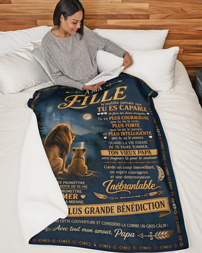 Cadeau Spécial Pour Ta Fille Couverture - De Papa (SKU2610-206)
