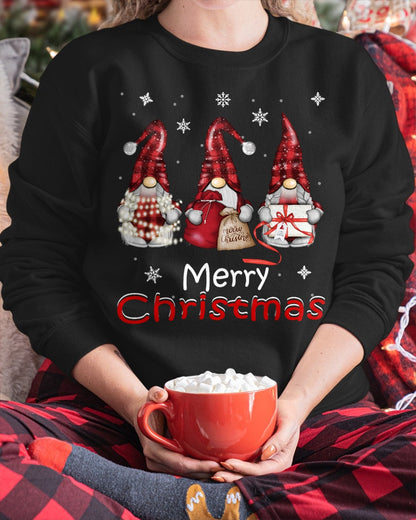 Gnome tShirt Gifts Funny Family Christmas Shirts Women T-Shirt (SKU-MRCM-16) FMA