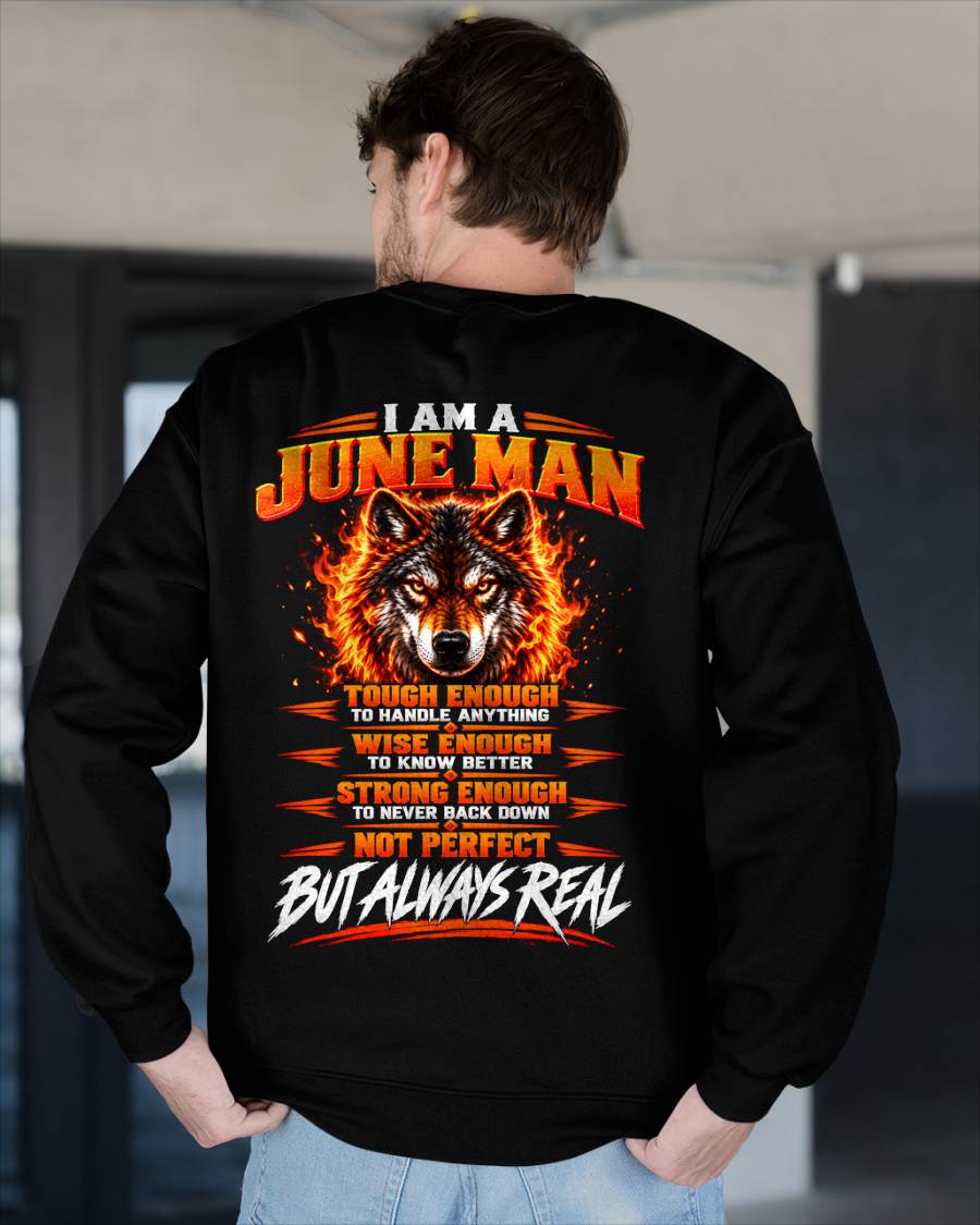 JUNE – NOT PERFECT BUT ALWAYS REAL , WOLF SHIRT - FOR MAN - TLEE06 (SKU2610-56-06)