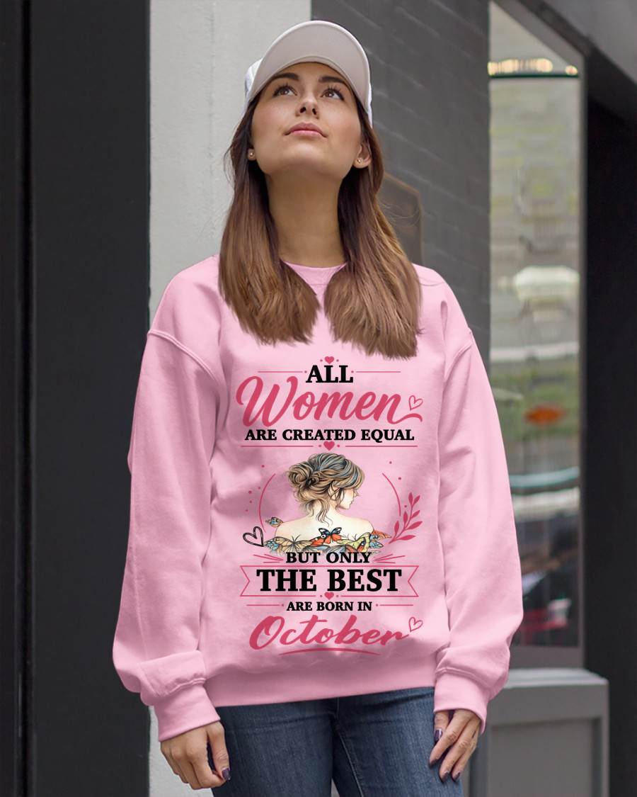 OCTOBER GIRLS ARE SIMPLY THE BEST - FOR WOMEN - TLEE10 (SKU2604-316-10)