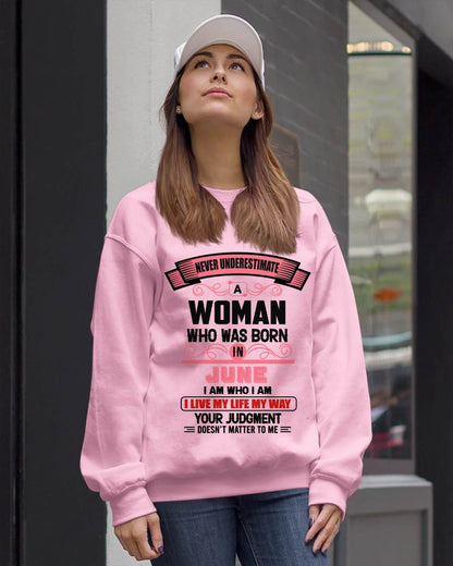 JUNE - I AM WHO I AM — CONFIDENT, INDEPENDENT, AND UNAPOLOGETIC - FOR WOMEN - TLEE06 (SKU2602-91-06)