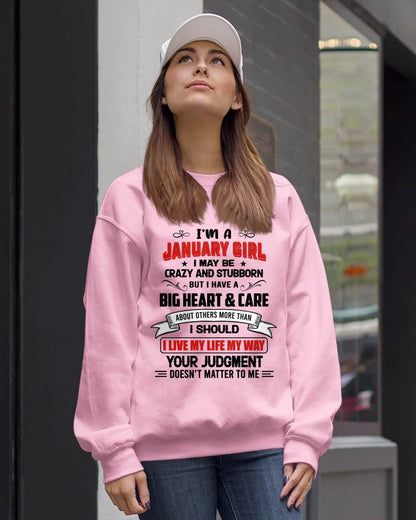 JANUARY - MY LIFE, MY RULES, AND I STAND BY EVERY CHOICE I MAKE - FOR WOMEN - TLEE01 (SKU26T-01239-01)
