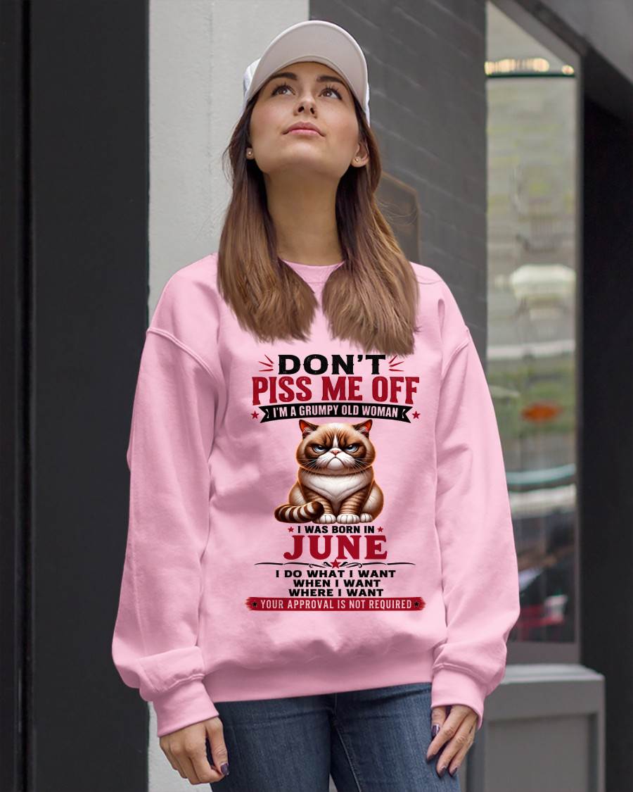 JUNE – ZERO PATIENCE FUNNY CAT - FOR WOMEN - TLEE06 (SKU2608-291-06)