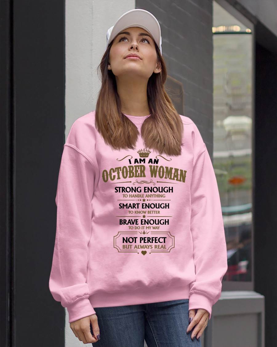 OCTOBER WOMAN – BOLD STRONG REAL - FOR WOMEN - TLEE10 (SKU2605-90-10)