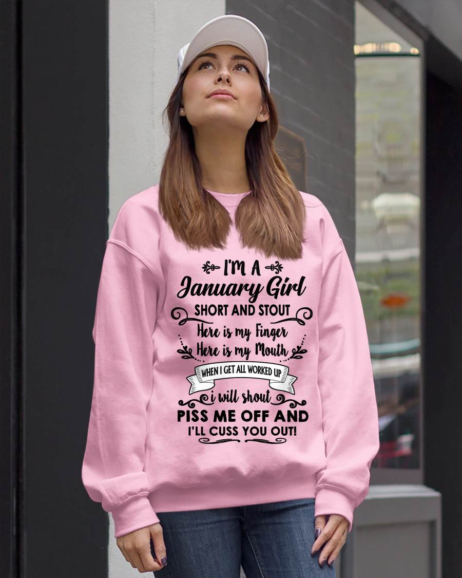 JANUARY GIRL - WITH AN ATTITUDE YOU SHOULDN’T TEST - FOR WOMEN - TLEE01 (SKU2602-61-01)