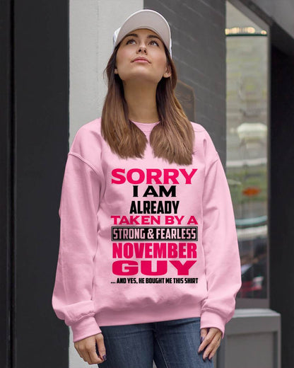 MY NOVEMBER GUY BOUGHT ME THIS SHIRT - FROM HUSBAND - TLEE11 (SKU2605-65-11)