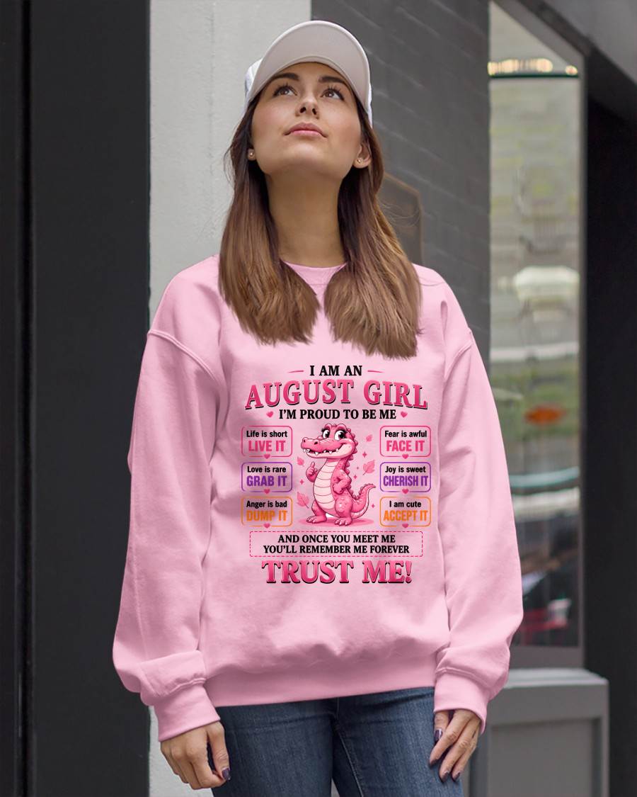 AUGUST GIRL CUTE ALLIGATOR TEE - FOR WOMEN - TLEE08 (SKU2607-236-08)