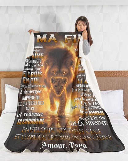 Cadeau Spécial Pour Ta Fille Couverture - De Papa (SKUB09-63)