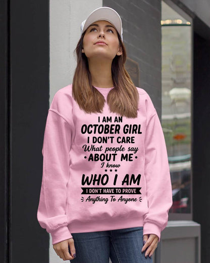 OCTOBER – I DON'T CARE WHAT PEOPLE SAY ABOUT ME - FOR WOMEN - TLEE10 (SKU2606-379-10)