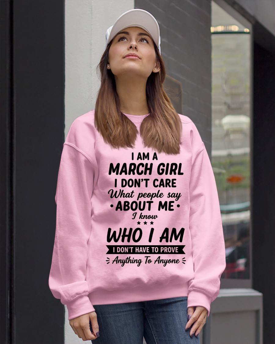 MARCH – I DON'T CARE WHAT PEOPLE SAY ABOUT ME - FOR WOMEN - TLEE03 (SKU2606-379-03)