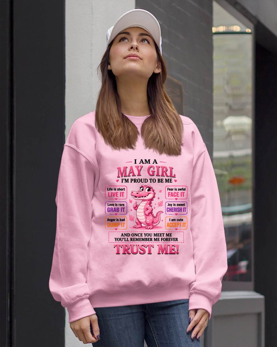 MAY GIRL CUTE ALLIGATOR TEE - FOR WOMEN - TLEE05 (SKU2607-236-05)