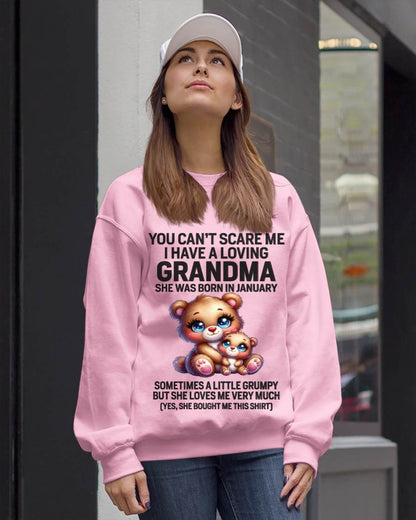 JANUARY - YOU CAN’T SCARE ME I HAVE A LOVING GRANDMA - FROM GRANDMA - TLEE01 (SKU09-57-01)